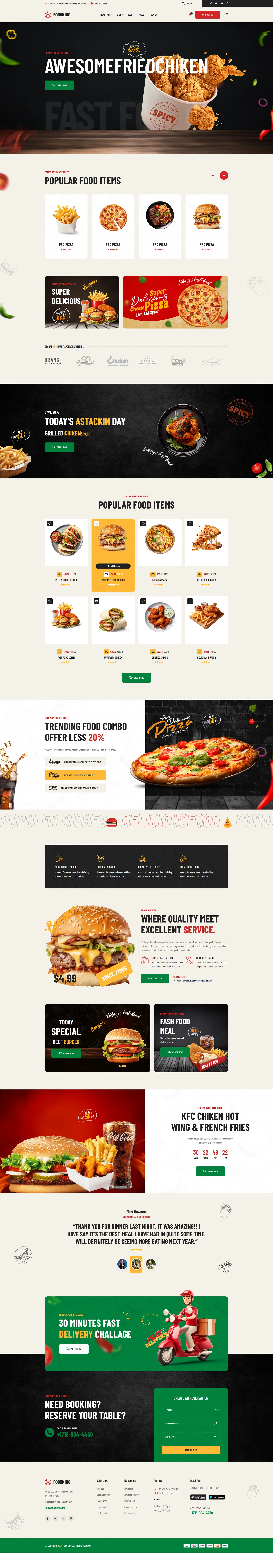 Website design project preview 20