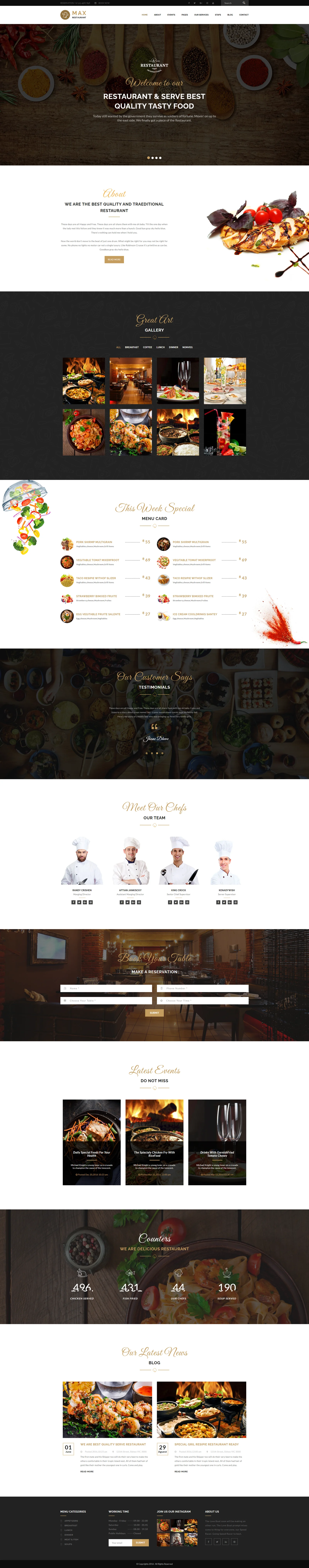 Website design project preview 21