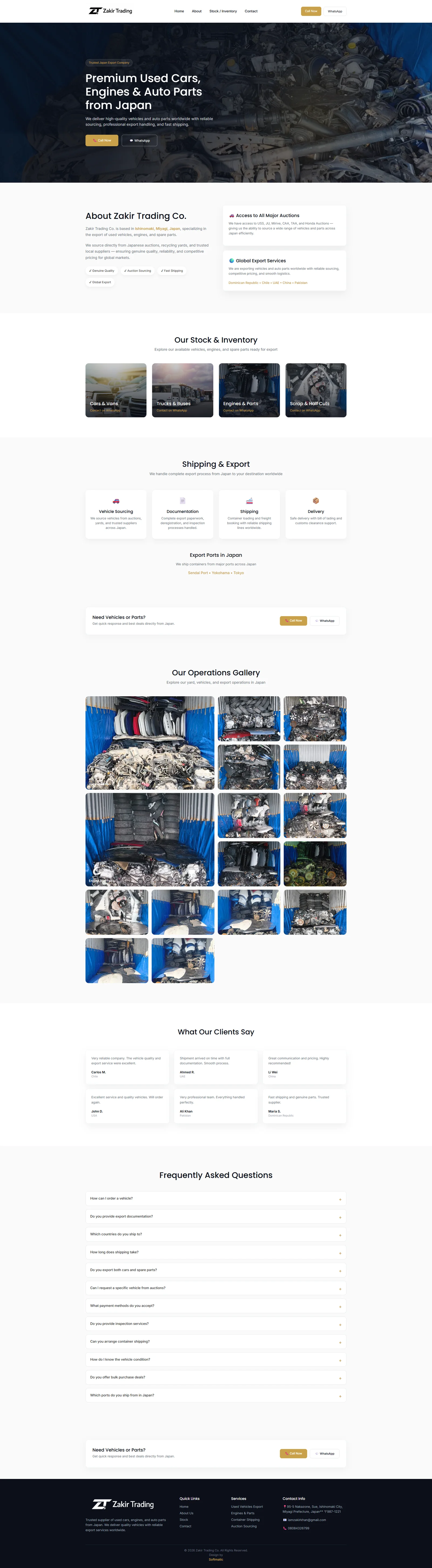 Website design project preview 26